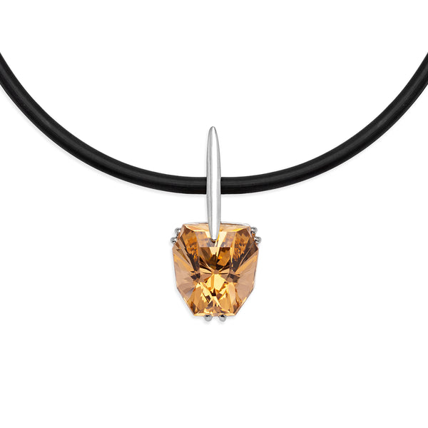 Lory Jewellery Lion Head Necklace N21009 Siamite #1445 Silver 925