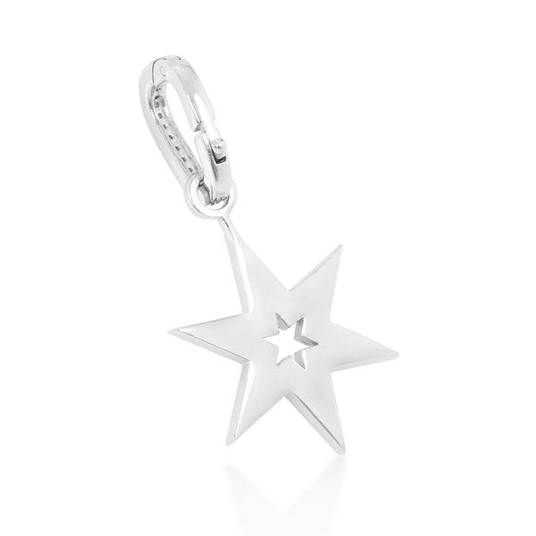 Lory Jewellery David Star Pendant P18007 Siamite #288/1 Silver 925