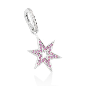 Lory Jewellery David Star Pendant P18007 Siamite #288/1 Silver 925