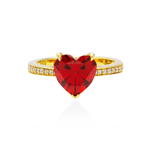 Lory Jewellery Valentine Ring R19016 Siamite #1583 Silver 925