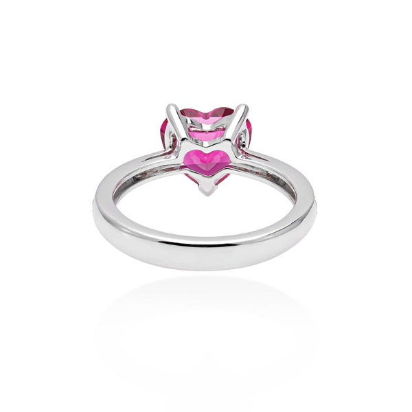 Lory Jewellery Valentine Ring R19016 Siamite #1555 Silver 925