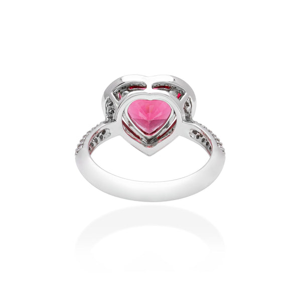 Lory Jewellery Valentine Ring R19017 Siamite #1543 Silver 925